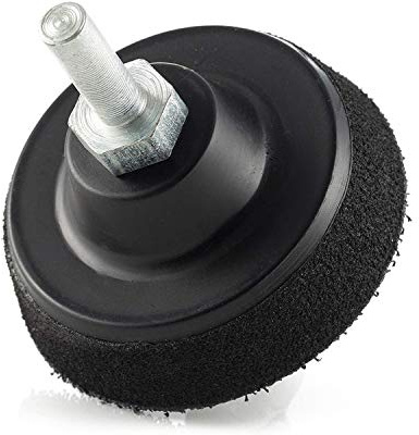 Glass Polish Patin de fixation auto-agrippante pour perceuse avec fixation universelle 50 mm