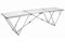 mako Profi Tapeziertisch Alu Tec 298 x 60 x 78 cm ( LxBxH ) Maßskala zum Tapetenzuschneiden Sehr stabiles Alu-Untergestell mit Diagonalstreben 5 mm starke Arbeitsplatte