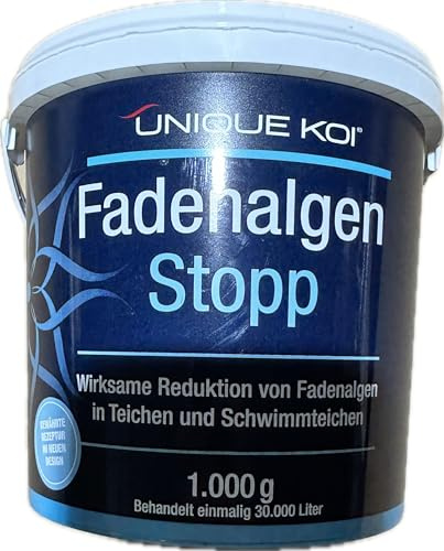 SunSun Unique Koi Fadenalgen Stopp 1000 g für 30000 l Teichwasser Algenentfernung