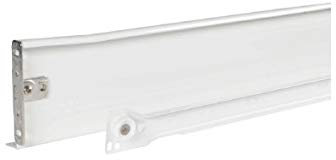 Metalbox Metal Drawers Sides/Runners Slides Rollers Set - White H150 mm L450 mm