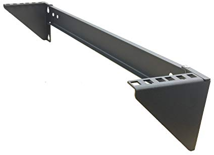 Mofangtech 2U Étagère murale pliante en acier laminé à froid de 48,3 cm avec matériel de montage