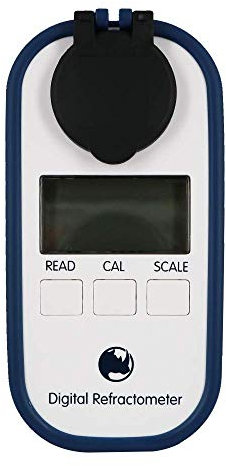 Rhino Honey Digital Refractometer (0-90% Brix, 5-38%Water, 33-48Be', 1.3330-1.5177nD) with ATC, IP65