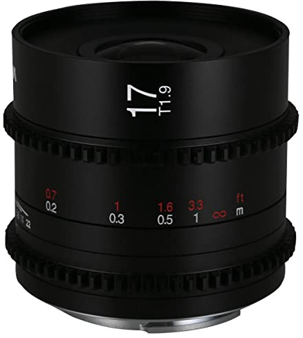 LAOWA Objectif 17mm T1.9 MFT Cine kompatibel mit Micro 4/3