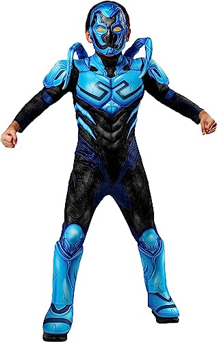 Rubies DC Blue Beetle: Blue Beetle Costume for Kids, Boy's Small