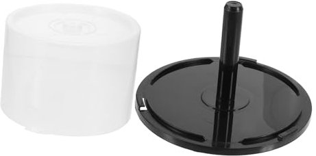 OSALADI 2 Stück Dvd Aufbewahrungseimer Tragbar Aus Robustem Kunststoff Für 50 Discs Cd Organizer Mit Feuchtigkeitsschutz Für Zuhause Und Büro