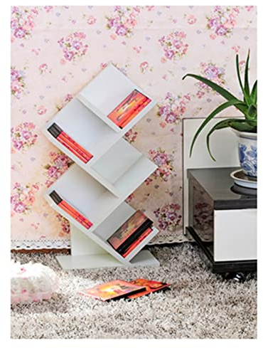 WAOCEO Schallplattenständer Desktop-CD-Regal aus Holz, Plattenaufbewahrung, TV-Schrank, Ornament, Dekoration, DVD-Regal CD Aufbewahrung Organizer (Color : C)