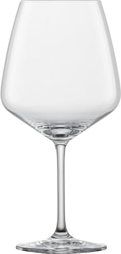 SCHOTT ZWIESEL Copas de vino tinto Borgoña Tulip (set de 4), copas gruesas de Borgoña para vino tinto, copas de cristal Tritan aptas para lavavajillas, fabricadas en Alemania (art. nº. 123608)
