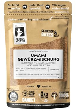 Bremer Gewürzhandel Umami Gewürzmischung, ohne Salz & künstliche Geschmacksverstärker, 100g