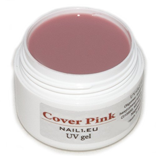 15ml UV Camouflage Aufbau-Gel PROFILINE Cover Pink NAIL1.EU, Makeup Einphasengel, 3in1, 1-Phasen-Gel