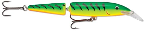 Rapala - Jointed Angelköder - Angelzubehör aus Balsaholz - Süßwasser Spinnköder - Hergestellt in Estland