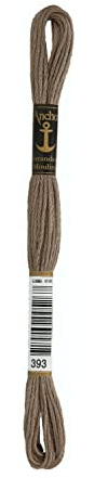 Anchor Sticktwist, 4635000-00393, Farbe:393, Stickgarne