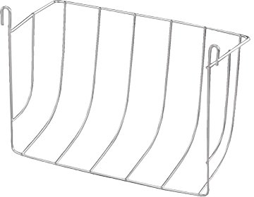 Nobby Salat- und Heuraufe, 28 x 19 cm, silber, 1 Stück