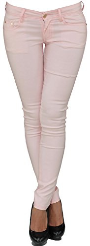 Sotala Damen Kunstlederhose Röhrenhose Bikerhose Damenhose Leder Look Hose Röhre 51er 34 8_5121