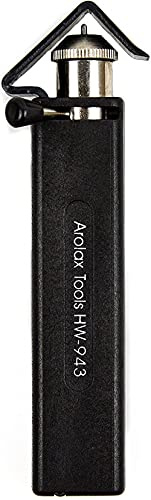 Arolax Round Cable Stripper – With Adjustable Cutting Depth – For Circumferential, Longitudinal, and Window stripping – 3/16 to 1 Diameter.