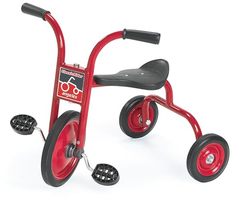Angeles ClassicRider Kids Tricycle, Toddler Tricycle with Solid Airless Rubber Tires, Kids Bike for Preschools and Daycare, Ages 2+, 13.5 Tall Seat