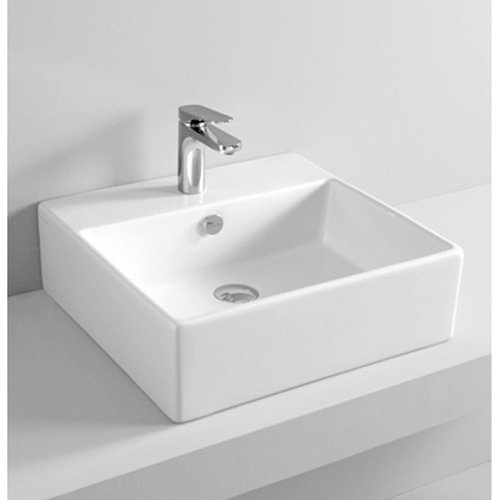Lavabo Vasque Lave-mains Suspendu/à poser Quadro - diverses mesures (Quadro 50 x 48 cm)