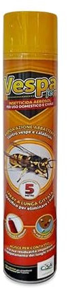Cisa, Insetticida Vespe spray ad azione immediata, erogatore speciale fino a 5 metri , formato 750 ml
