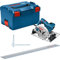 Scie circulaire GKS 55 1350 W - BOSCH - avec GCE + Rail 140 cm - L-BOXX - 0615990M91