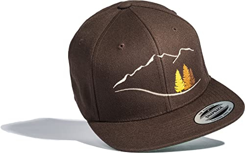 Baddery Outdoor Flexfit Snapback Cap - „Mountain Woods“ (One Size)