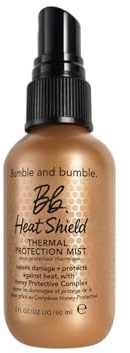 Bumble and bumble. Heat Shield Thermal Protection Hair Mist | Anti-crespo, riparazione dei danni, termoprotettivo, protezione del colore | Spray per capelli ricci, mossi, lisci, formato mini, 60 ml