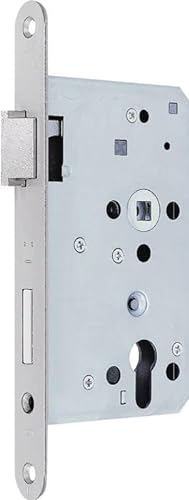 Panik-Einsteckschloss 1201 Fkt.D rd 24/65/72/9mm D IN R verz.BKS