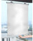 Tenda avvolgibile a ventosa,Parasole retrattile senza trapano,Tenda oscurante riflettente,Tende temporanee portatili per finestre e porte,Stanza del sole Bagno Ufficio,Silver-W50*H125cm(19.7*49.2in)