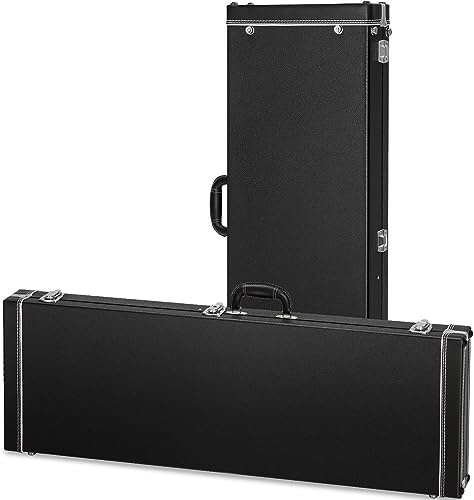 CAHAYA Custodia Rigida per Chitarra Elettrica Brosa per Chitarre Elettriche ST Astuccio con Imbottitura Spessa di 25mm con Serratura e 2 Chiavi CY0342