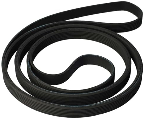 vhbw Keilriemen kompatibel mit Haier HD70-79 | HD7079, HD80-01-F, HD80-03D-E, HD8001F, HD8003DE, HD8079 Wäschetrockner - 11,1 cm Schwarz