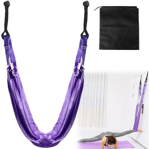 Yogagurte Beinstretcher Stretching Band, Aerial Yogatuch, Yoga Gurt für Yoga Ballett Pilates Gymnastik Flexibilität
