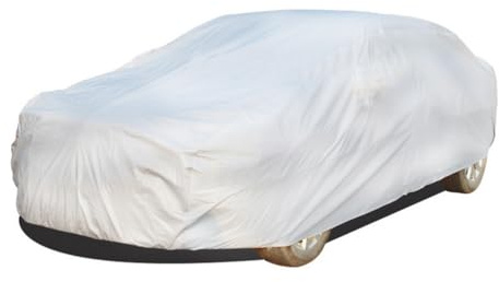 Mobestech Housse De Voiture XXL Imperméable Anti-Poussière Anti-Pluie Protection Solaire Été Housse Complète Extérieur Intérieur