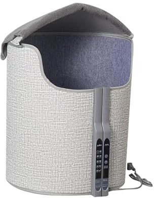 Sharplace Scaldapiedi sotto la scrivania Riscaldatore personale Scaldapiedi elettrico Spina UE