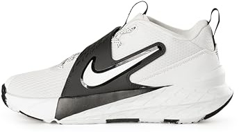 Nike Basketballschuh Team Hustle D Basketballschuh Für Ältere Kinder, White/White-Black, HF6279-101, 37.5 EU (5Y US)