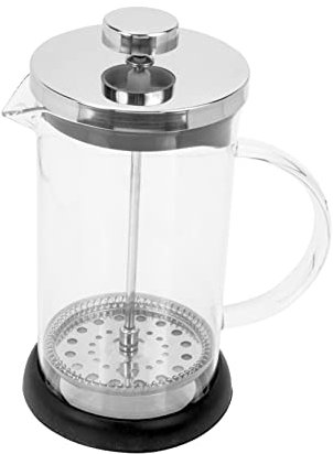Luxshiny Prensa Francesa Para Café y Leche Cafetera De Vidrio Burbujas Para Tetera Práctica Cocina