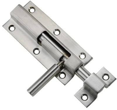 Serratura for porta for porte e finestre in legno Furto for bagno T Chiusura for porta industriale in acciaio inossidabile 304 montata in superficie 1 pezzo(Right)