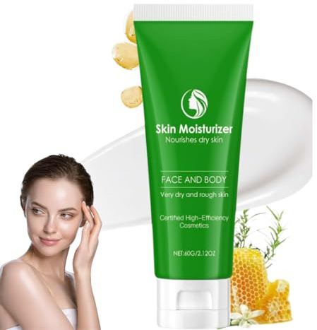 Skin Food,Camomile Lotion,Skin Food Light Face & Body Butter,Camomile Lotion Natural Moisturiser, Natural Moisturizer for Dry, Hydrating Cream & Primer, Soothing Emollient for Face & Body