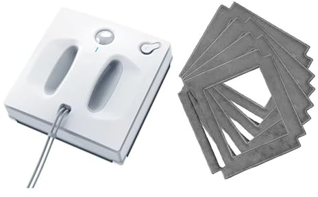 Robot limpiacristales automático for el hogar, aspirador eléctrico inteligente con potente succión de 2600 PA. múltiples modos