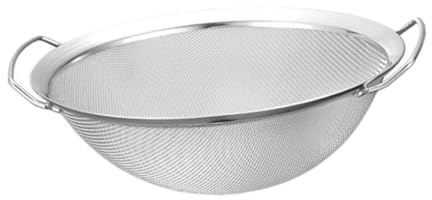 LOLIPPYY Filtro a Rete in Acciaio Inox Per Vernice Maglia Fine Da 12 Pollici, Colino Per Impurità Da Secchio, Scolapasta Resistente Per Filtraggio Vernice e Rimozione Particelle in Cucina e Fai-da-te