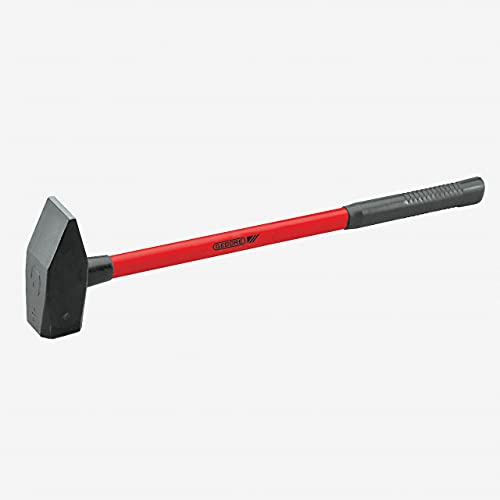 GEDORE Vorschlaghammer mit Fiberglasstiel, 4 kg, 700 mm, 1 Stück, 9 F-4