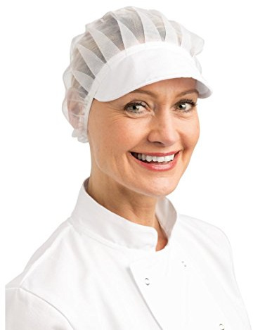 Whites Chefs Apparel B226 Chapeauà visière en filet Blanc