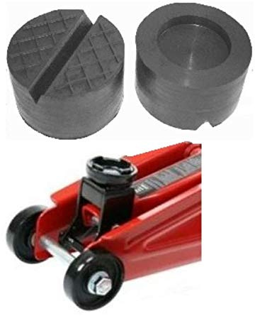 100x50mm mit V-Nut/Waffel/Aussparung Gummiauflage Gummi-Unterlage Auflage Wagen-Heber Hebebühne rund Auto Klotz Rangier-Wagenheber Puffer Reifen Reifenwechsel LKW Räder KFZ Tuning Zubehör