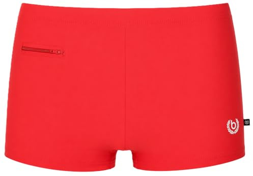 Bugatti Moderne Herren Badehose/Badepants, Gr.-L/ Etikettengröße- 6, Rot
