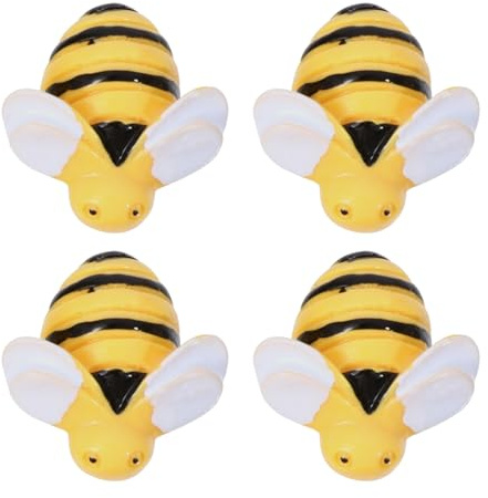 Uonlytech 20 Stück Bienen Kühlschrank Magnete Bunte Whiteboard Biene Magnet für Büro Whiteboard Kühlschrank Trocken Löschen Board