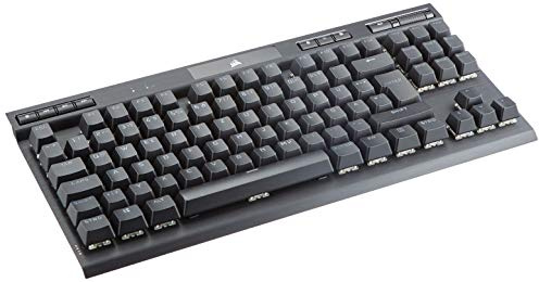 Corsair K70 RGB TKL CHAMPION SERIES Mechanical Tenkeyless Gaming Keyboard (CHERRY MX SPEED: Fast and High Precision PBT Double Shot Keycaps) QWERTZ Black