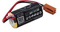 TCTK Akku 1200mAh Kompatibel mit [Panasonic] BR2/3A, BR2/3AE2P, CR17335, CR17335-SE Ersetzt BR-2/3A, CR17335 FBA