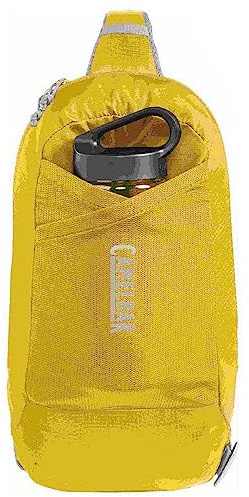 CAMELBAK Arete Sling 8 – 8-Liter-Aufbewahrungsflasche mit 600-ml-Trageverschluss Safran/Silber