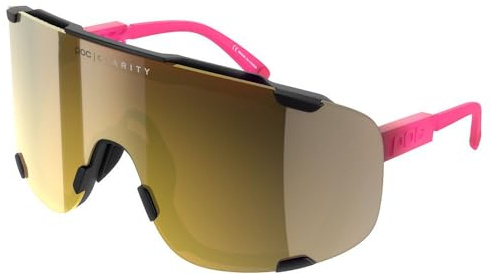 POC Devour Sonnenbrille mit außergewöhnlich großen Sichtfeld und verstellbare Bügel