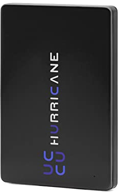 HURRICANE MD25C3 500GB Externe Festplatte 2,5 USB C, Speicherplatte für Fotos TV Laptop PS4 PS5 Xbox kompatibel mit Windows Mac Linux - schwarz