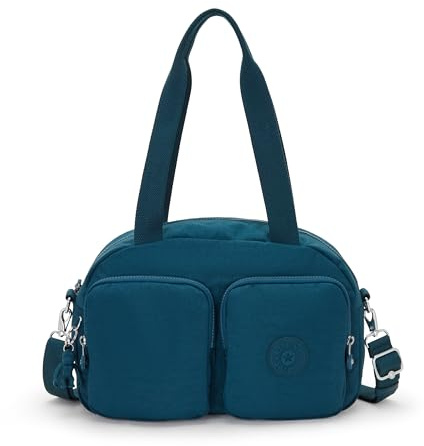 Kipling Unisex's Cool DEFEA Luggage-Messenger Bag, Cosmic Emerald, One Size