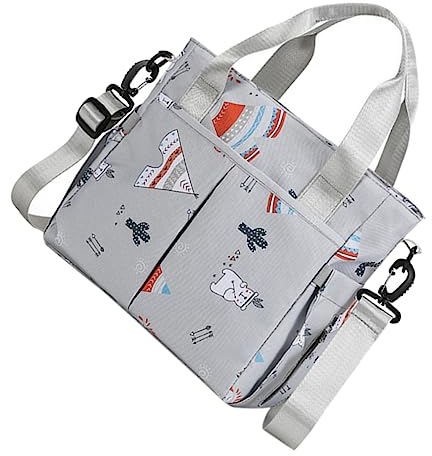SAFIGLE Großer Wasserdichter Wickelrucksack Für Mütter Organizer Mit Mehreren Fächern Für Babybedarf Praktische Umhängetasche Für Kinderwagen Für Unterwegs Hochwertiges