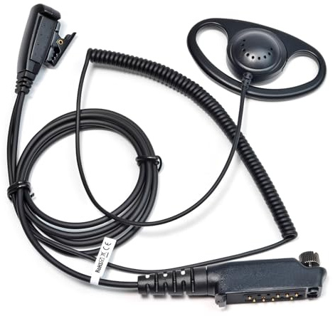 HYSHIKRA Sepura Headset | Kompatibel mit Sepura STP8000 STP9000 SC20 SC21 Radios